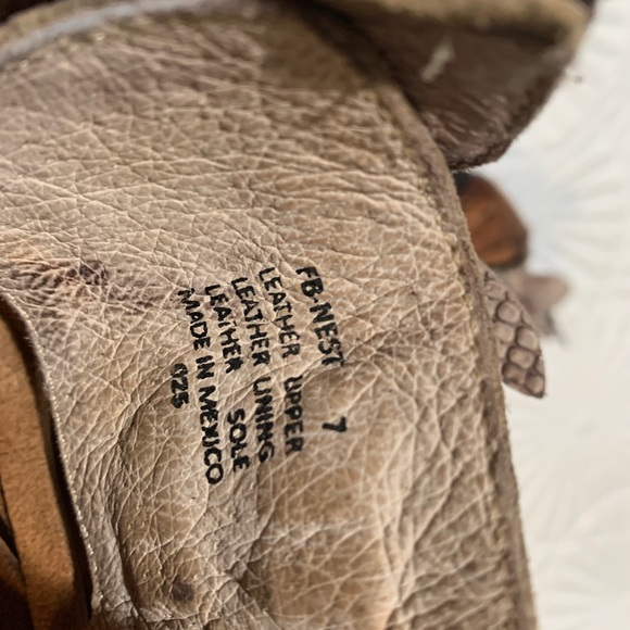 FREEBIRD BY STEVEN NEST Gladiator style bootie sandal - Picture 7 of 7